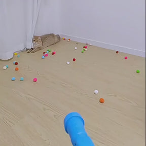 Brinquedo Lançador de Bolas para Gatos - Pet Ball