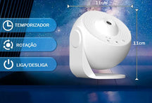 Projetor das Galáxias decoração 003 Loja da Dryka Branco 