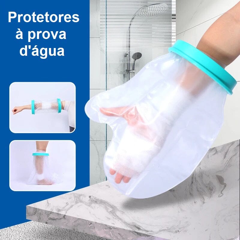 Protetor para Gesso e Curativos - Safe Shower bem estar - protetor gesso Loja da Dryka 
