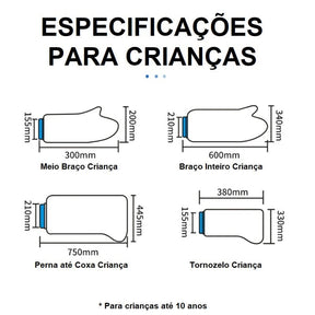 Protetor para Gesso e Curativos - Safe Shower bem estar - protetor gesso Loja da Dryka 