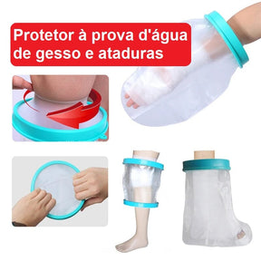 Protetor para Gesso e Curativos - Safe Shower bem estar - protetor gesso Loja da Dryka 