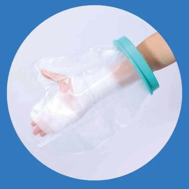Protetor para Gesso e Curativos - Safe Shower bem estar - protetor gesso Loja da Dryka Adulto - Mão 