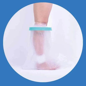 Protetor para Gesso e Curativos - Safe Shower bem estar - protetor gesso Loja da Dryka Adulto - Tornozelo 