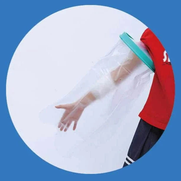Protetor para Gesso e Curativos - Safe Shower bem estar - protetor gesso Loja da Dryka Criança - Braço inteiro 