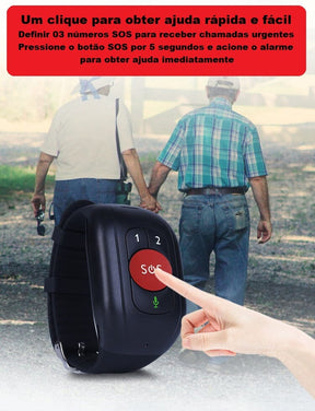 Pulseira Inteligente para Idosos - Help Life Bem Estar 057 Loja da Dryka 