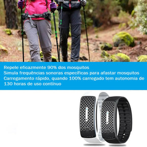 Pulseira Ultrassônica Repelente de Insetos -M30 bebe 008 Loja da Dryka 