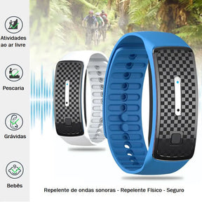 Pulseira Ultrassônica Repelente de Insetos -M30 bebe 008 Loja da Dryka 