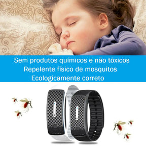 Pulseira Ultrassônica Repelente de Insetos -M30 bebe 008 Loja da Dryka 