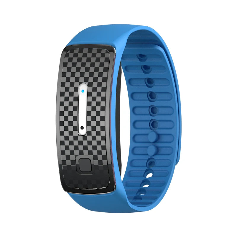 Pulseira Ultrassônica Repelente de Insetos -M30 Loja da Dryka Blue CHINA 