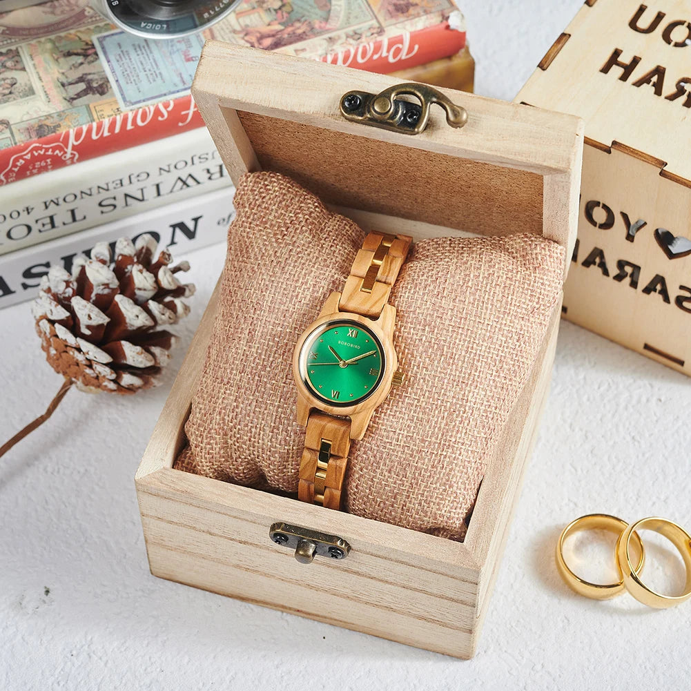 Relógio Feminino Bobo Bird - Classic Wood relogio feminino 006 Loja da Dryka 