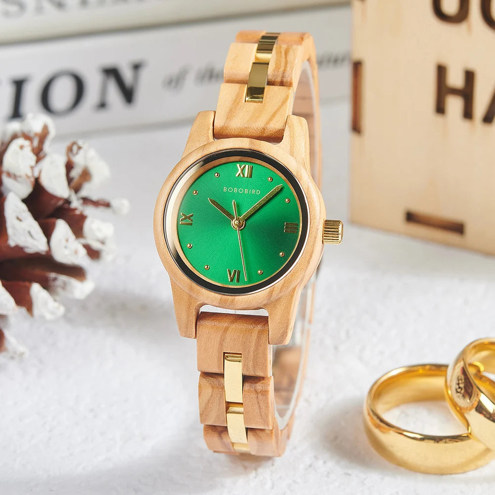Relógio Feminino Bobo Bird - Classic Wood relogio feminino 006 Loja da Dryka 