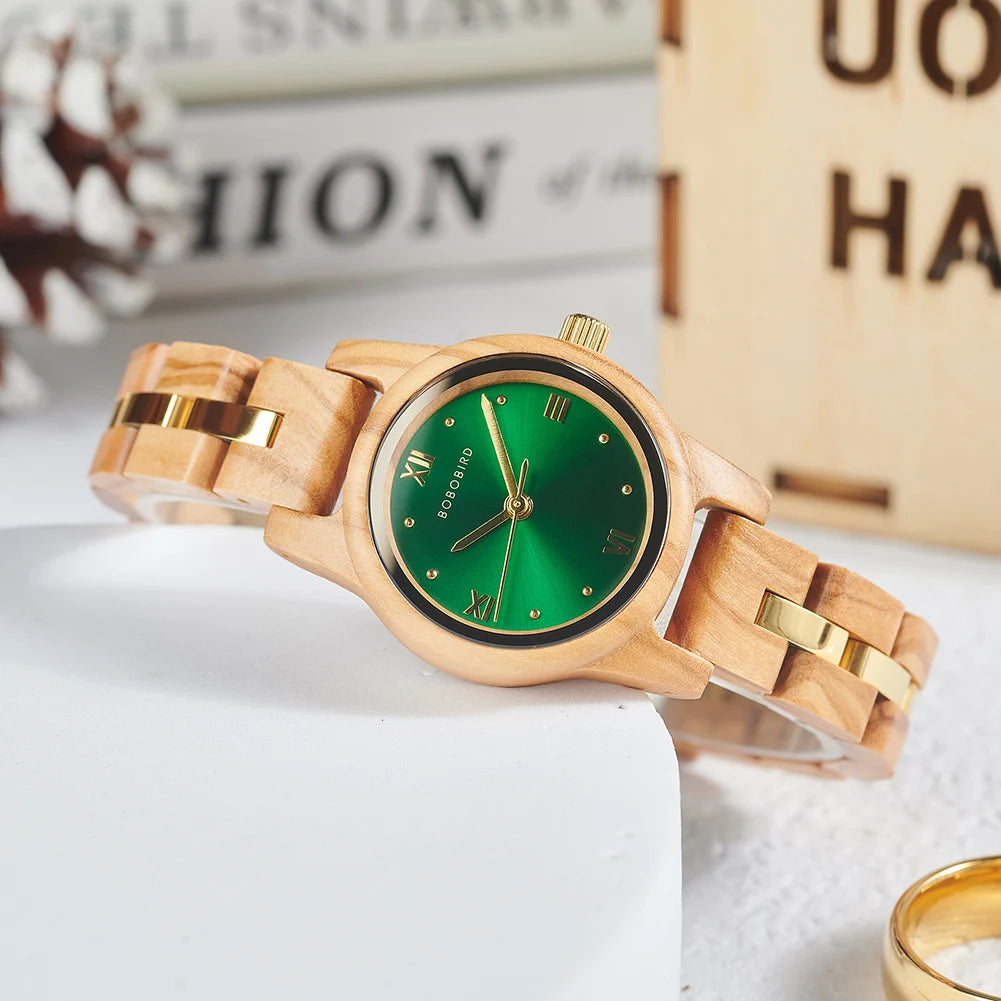 Relógio Feminino Bobo Bird - Classic Wood relogio feminino 006 Loja da Dryka 