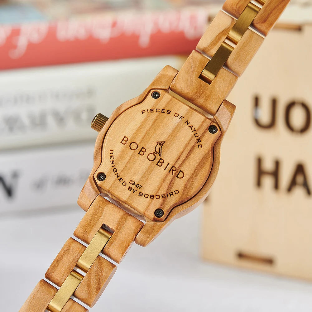 Relógio Feminino Bobo Bird - Classic Wood relogio feminino 006 Loja da Dryka 