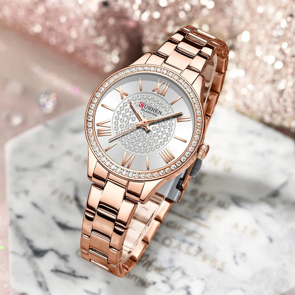Relógio Feminino Curren - Luxury relogio feminino - curren luxury Loja da Dryka 