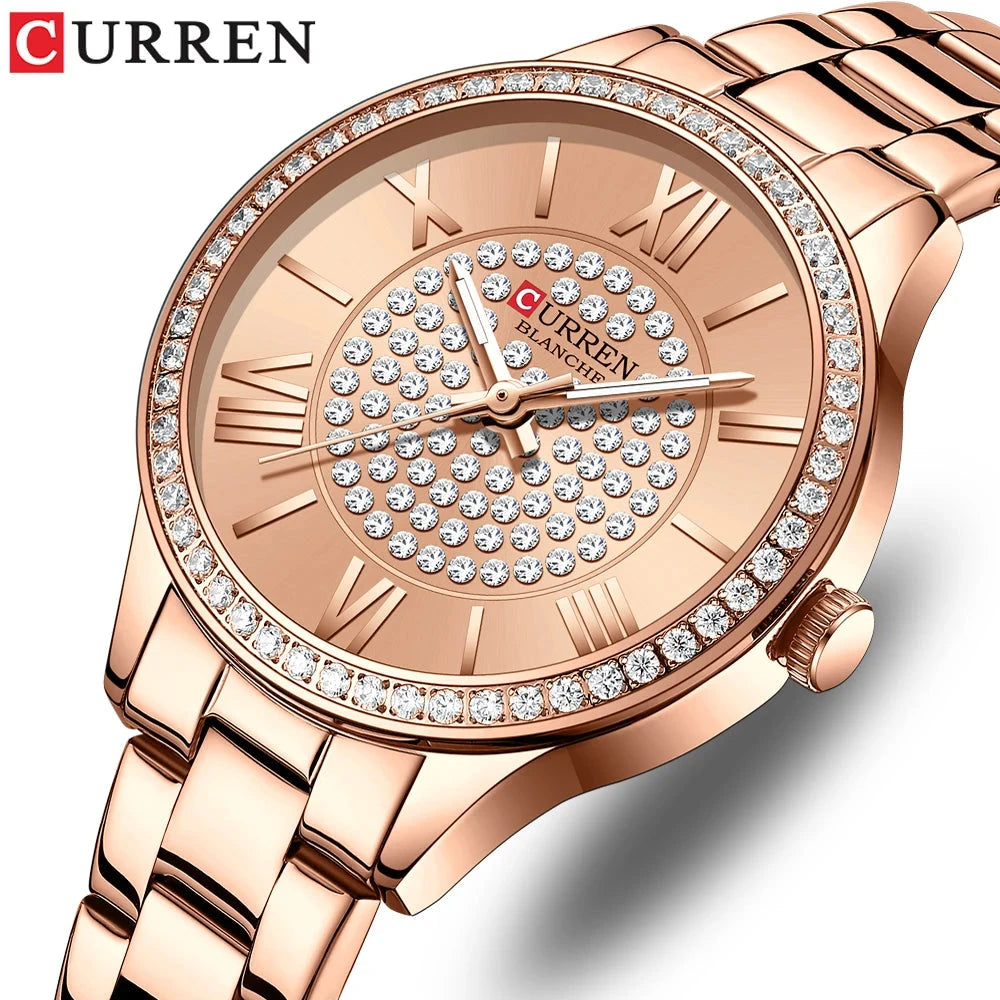 Relógio Feminino Curren - Luxury relogio feminino - curren luxury Loja da Dryka 