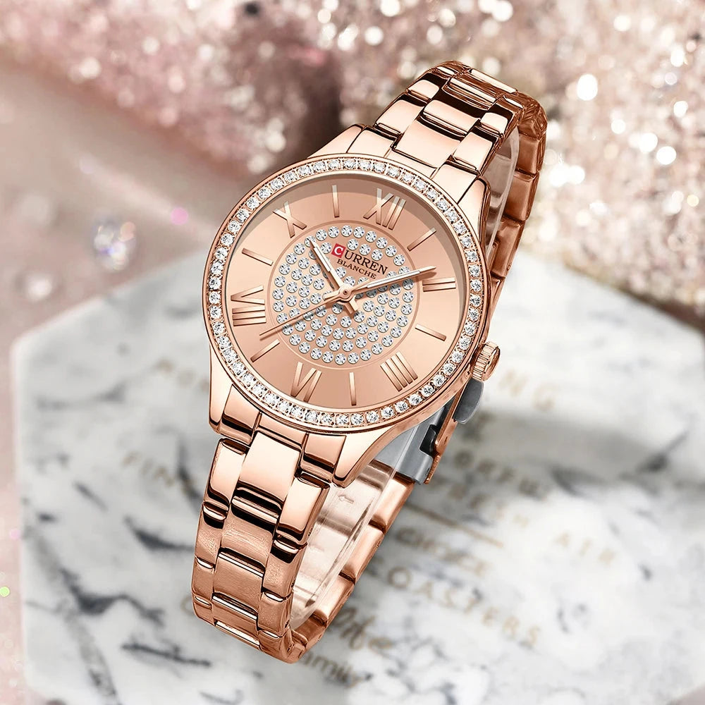 Relógio Feminino Curren - Luxury relogio feminino - curren luxury Loja da Dryka 