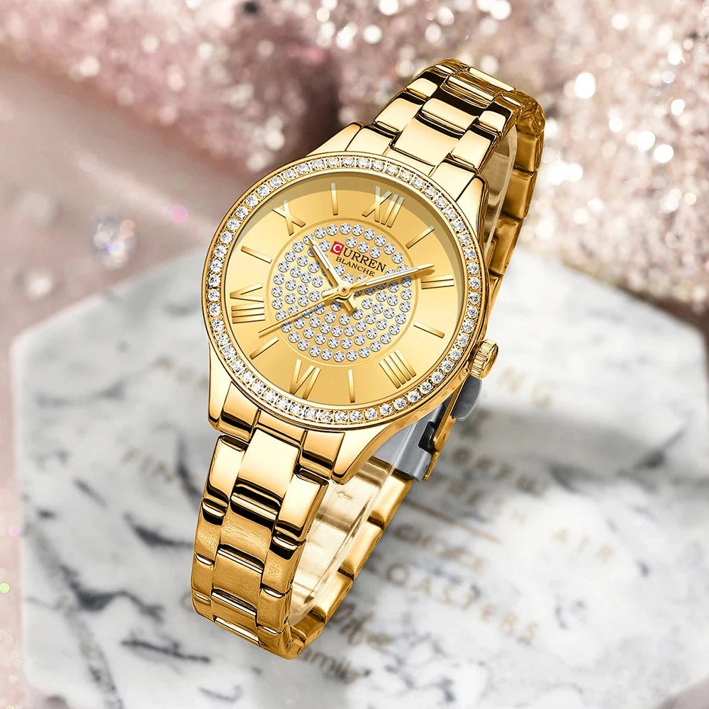 Relógio Feminino Curren - Luxury relogio feminino - curren luxury Loja da Dryka 