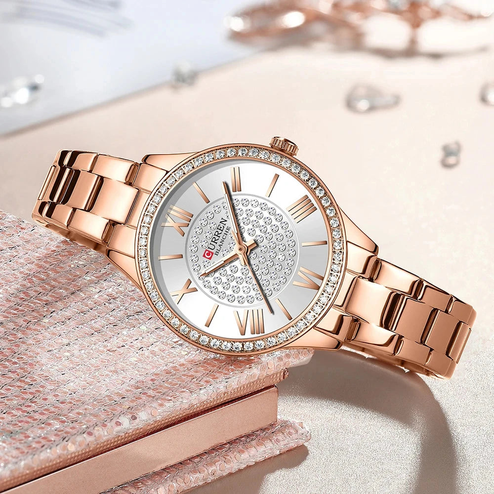 Relógio Feminino Curren - Luxury relogio feminino - curren luxury Loja da Dryka 