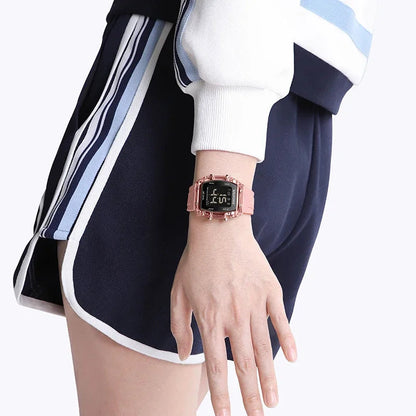 Relógio Feminino Digital Naviforce Relogio feminino 005 Loja da Dryka 