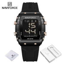 Relógio Feminino Digital Naviforce Relogio feminino 005 Loja da Dryka Preto 