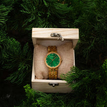 Relógio Feminino em Madeira Bobo Bird - Fashion Wood Relógio Feminino -Fashion Wood Loja da Dryka BB-01 