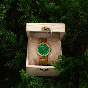 Relógio Feminino em Madeira Bobo Bird - Fashion Wood Relógio Feminino -Fashion Wood Loja da Dryka BB-01 