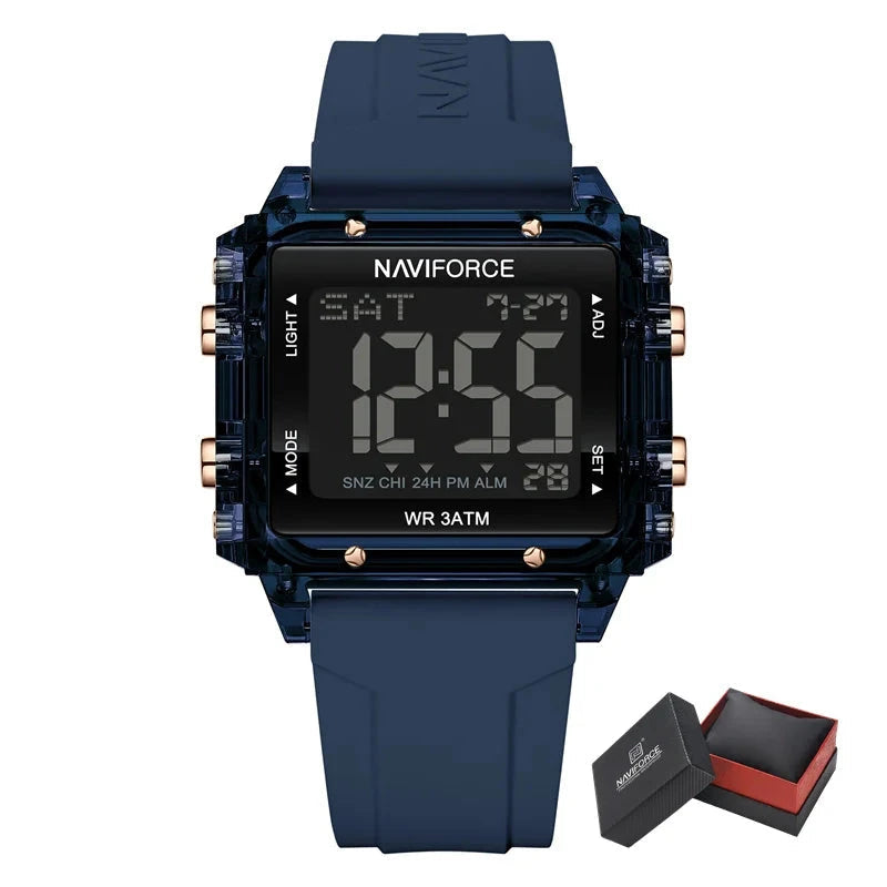 Relógio Feminino Esportivo Naviforce -Urban Active relógio feminino Esportivo Naviforce Loja da Dryka Azul 