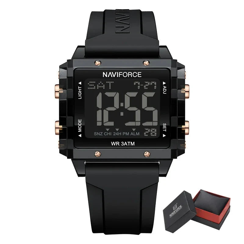 Relógio Feminino Esportivo Naviforce -Urban Active relógio feminino Esportivo Naviforce Loja da Dryka Preto 