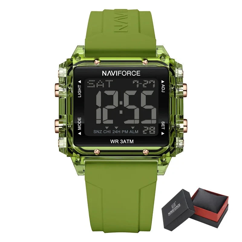 Relógio Feminino Esportivo Naviforce -Urban Active relógio feminino Esportivo Naviforce Loja da Dryka Verde 