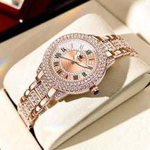 Relógio Feminino Olevs - Diamond Loja da Dryka round diamond 