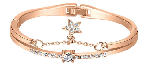 Relógio Feminino Style Lux + Pulseira Grátis Relógio Feminino 001 lojadadryka 