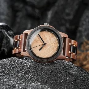 Relógio Masculino de Madeira BOBO BIRD - Leaf Elegance relogio masculino Leaf Elegance Loja da Dryka 