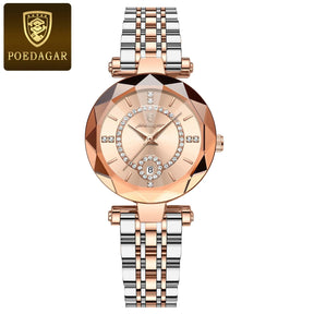 Relógio Poedagar Ruby relogio feminino 002 Loja da Dryka Dourado 