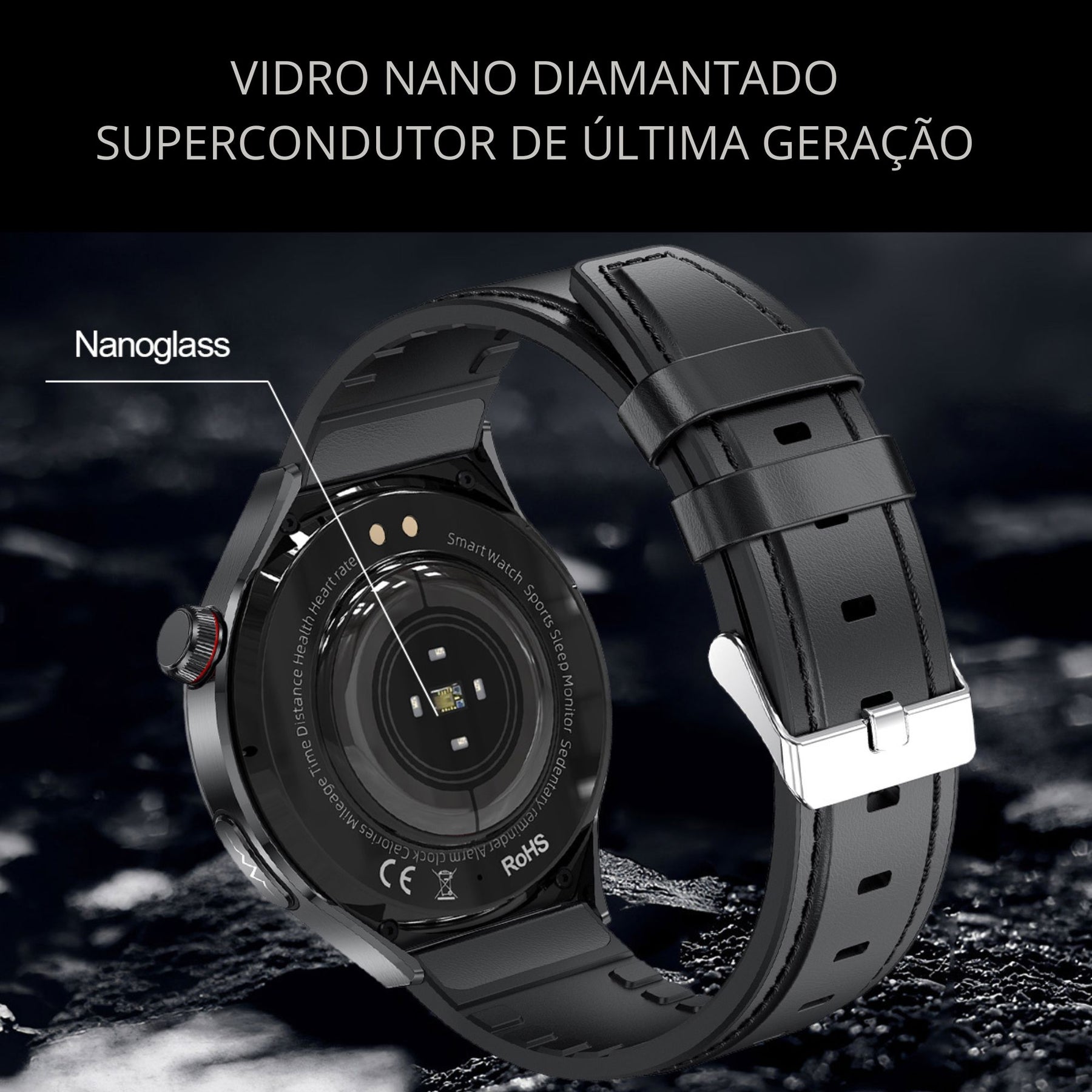 Relógio Smartwatch Feminino - Live Metrics Relógio Smartwatch - Live Metrics Loja da Dryka 