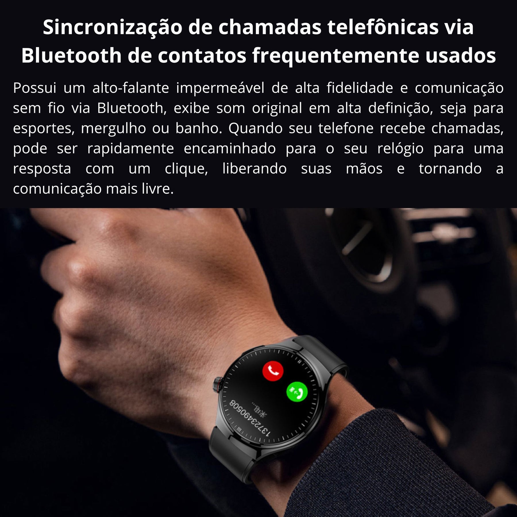 Relógio Smartwatch Feminino - Live Metrics Relógio Smartwatch - Live Metrics Loja da Dryka 