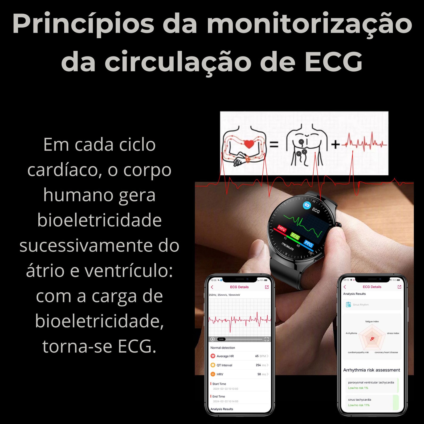 Relógio Smartwatch Feminino - Live Metrics Relógio Smartwatch - Live Metrics Loja da Dryka 
