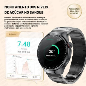 Relógio Smartwatch Feminino - Live Metrics Relógio Smartwatch - Live Metrics Loja da Dryka 