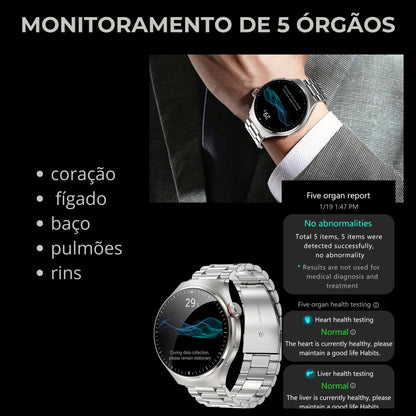 Relógio Smartwatch Feminino - Live Metrics Relógio Smartwatch - Live Metrics Loja da Dryka 