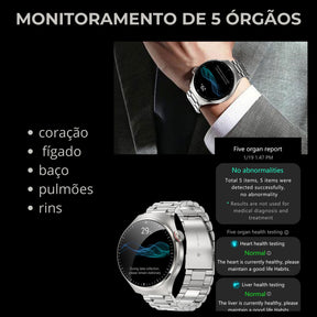 Relógio Smartwatch Feminino - Live Metrics Relógio Smartwatch - Live Metrics Loja da Dryka 