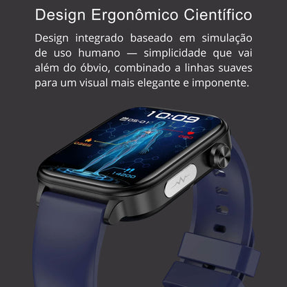 Relógio Smartwatch - Live Metrics Smartwatch Masculino - Live Metrics Loja da Dryka 