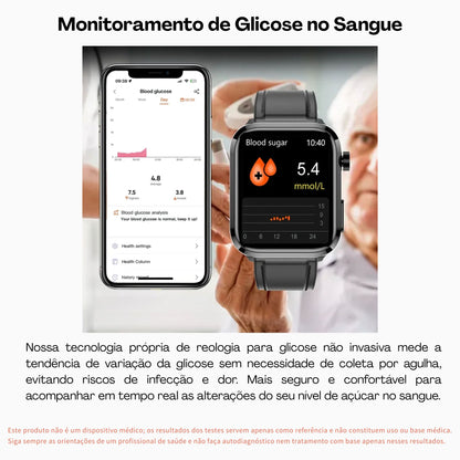Relógio Smartwatch - Live Metrics Smartwatch Masculino - Live Metrics Loja da Dryka 