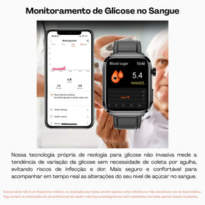 Relógio Smartwatch - Live Metrics Smartwatch Masculino - Live Metrics Loja da Dryka 