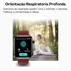 Relógio Smartwatch - Live Metrics Smartwatch Masculino - Live Metrics Loja da Dryka 