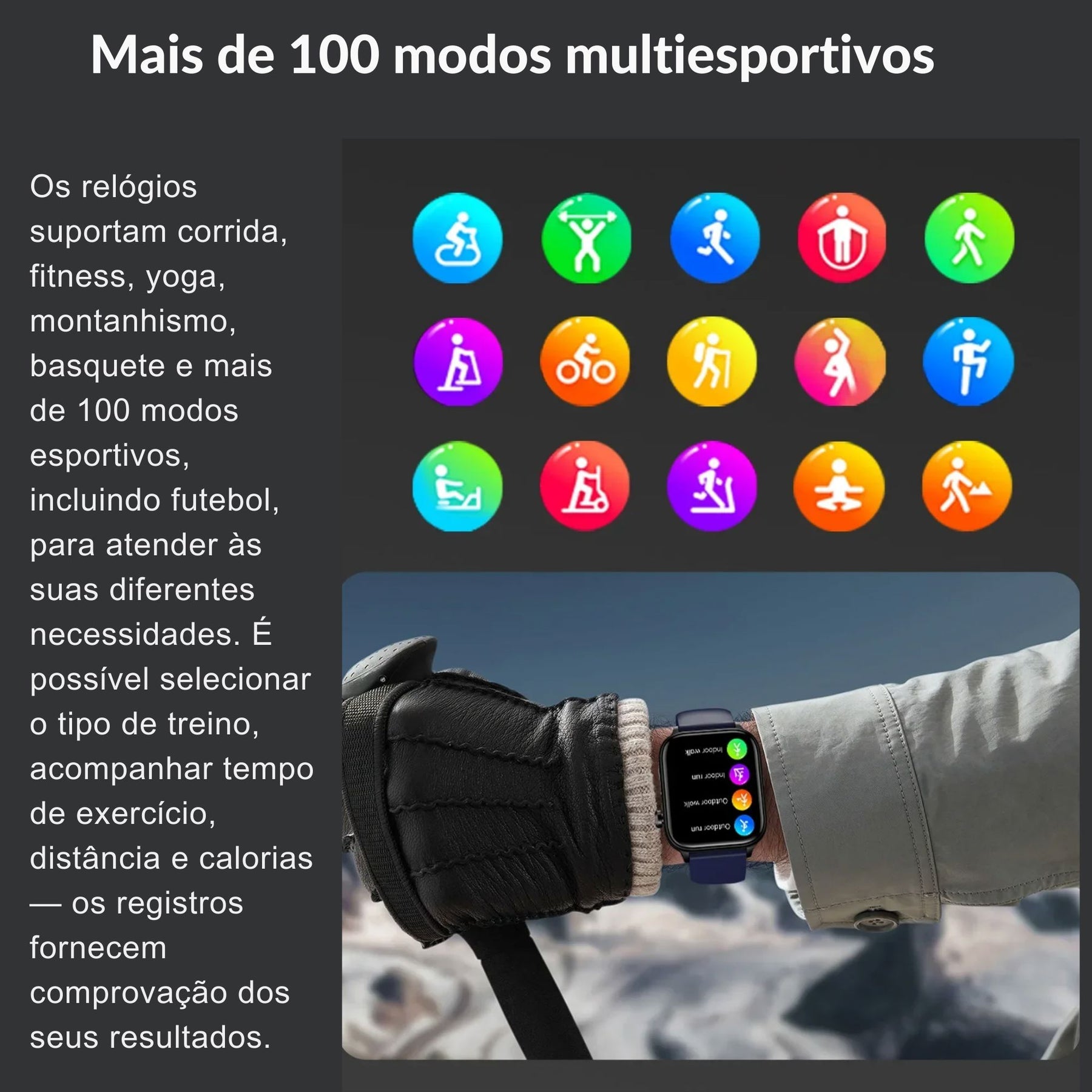 Relógio Smartwatch - Live Metrics Smartwatch Masculino - Live Metrics Loja da Dryka 
