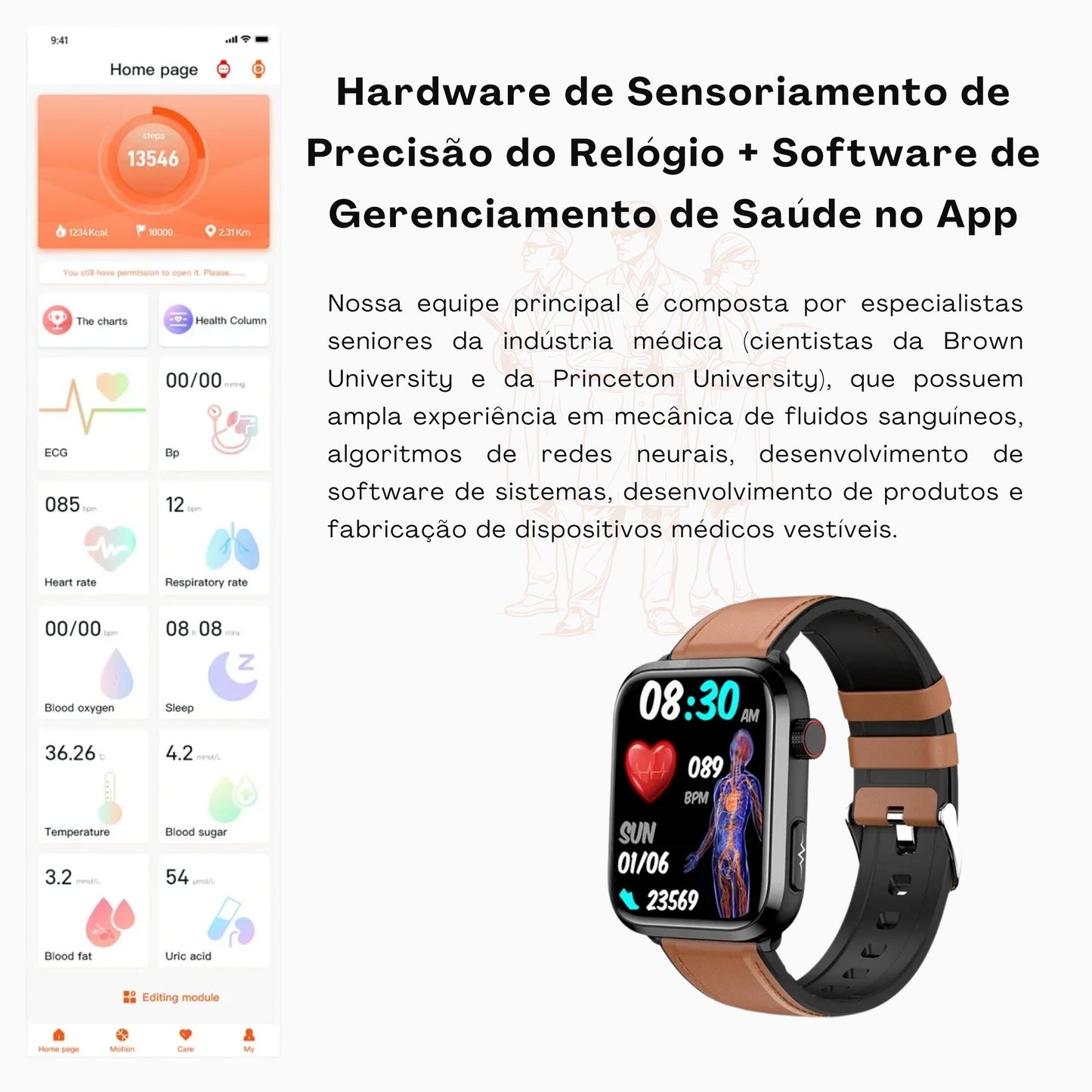 Relógio Smartwatch - Live Metrics Smartwatch Masculino - Live Metrics Loja da Dryka 