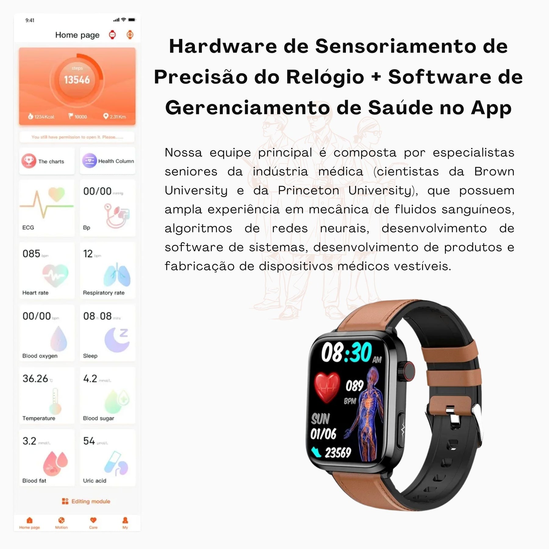 Relógio Smartwatch - Live Metrics Smartwatch Masculino - Live Metrics Loja da Dryka 