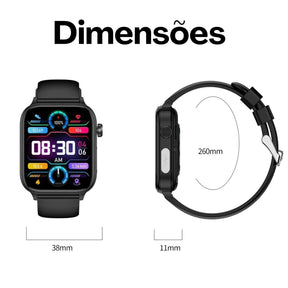 Relógio Smartwatch - Live Metrics Smartwatch Masculino - Live Metrics Loja da Dryka 