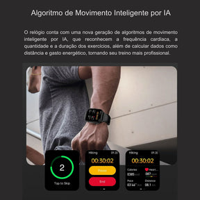 Relógio Smartwatch - Live Metrics Smartwatch Masculino - Live Metrics Loja da Dryka 