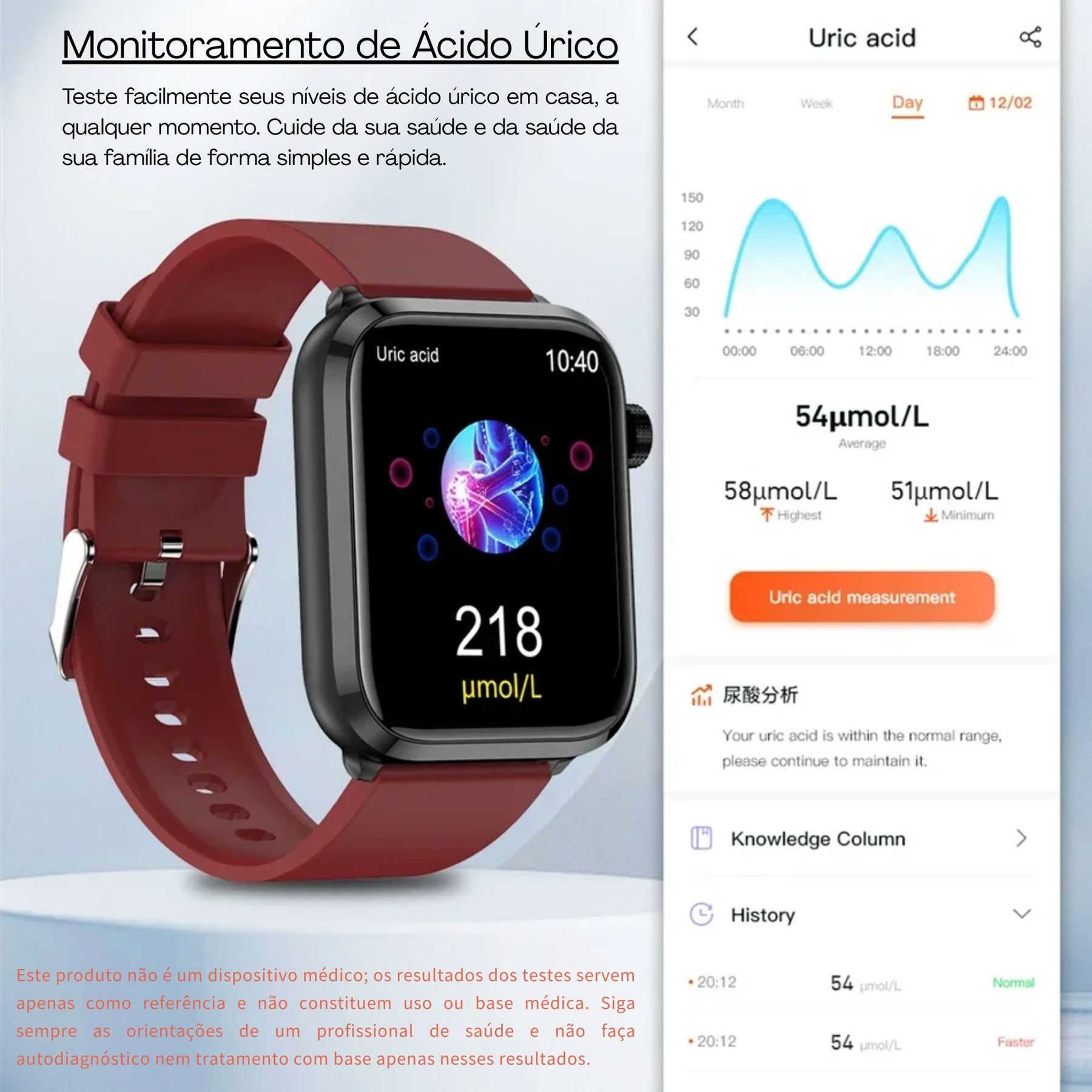 Relógio Smartwatch - Live Metrics Smartwatch Masculino - Live Metrics Loja da Dryka 