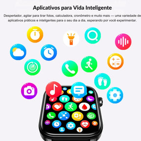 Relógio Smartwatch - Live Metrics Smartwatch Masculino - Live Metrics Loja da Dryka 
